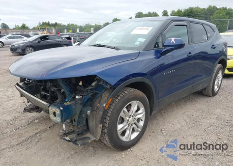 2022 Chevrolet Blazer Awd 2Lt from USA, damaged, VIN 3GNKBHR43NS132555